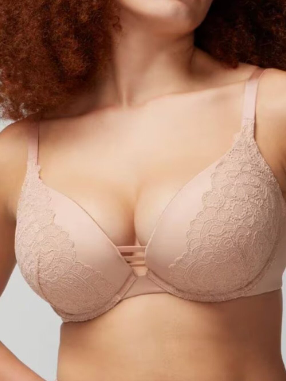 Soma Push-up Plunge Bra with Lace NWT Size 38DD